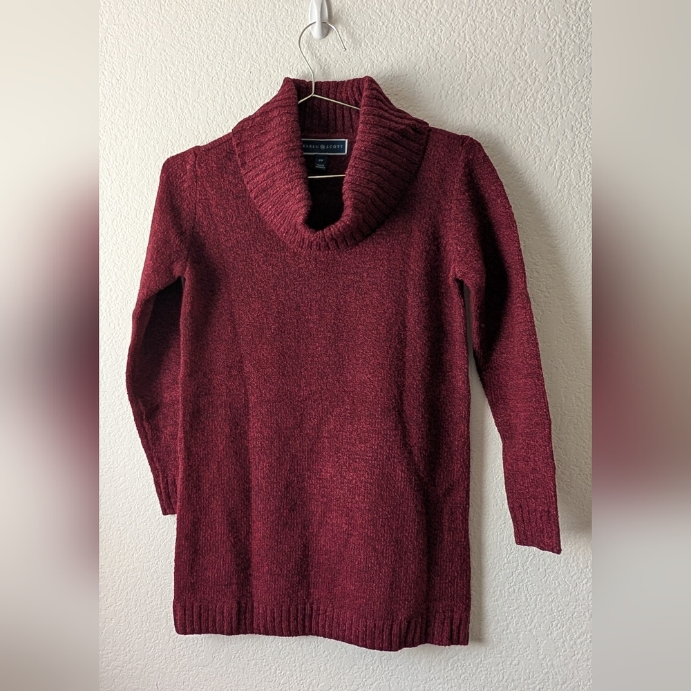 Women's Burgundy Sweater